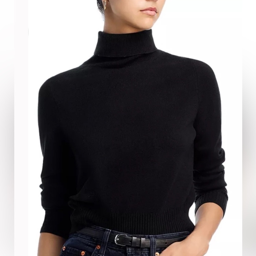 Bundle of three French Connection Women's babysit Turtleneck Sweaters